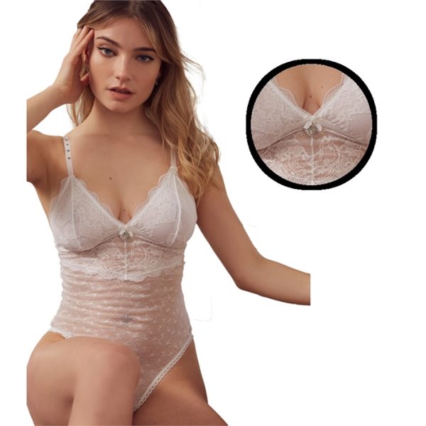 K2325N-B BODY SEMITRANSPARENTE PLAYBOY