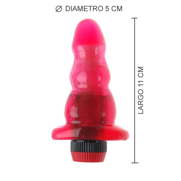 DILATADOR ANAL ESCALONADO CON VIBRADOR