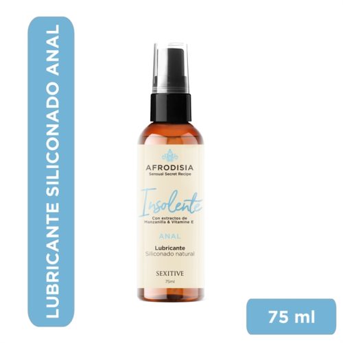 LUBRICANTE SILICONADO NATURAL ANAL 75 ml.