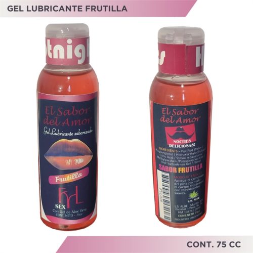 GEL SABOR FRUTILLA 75 cc