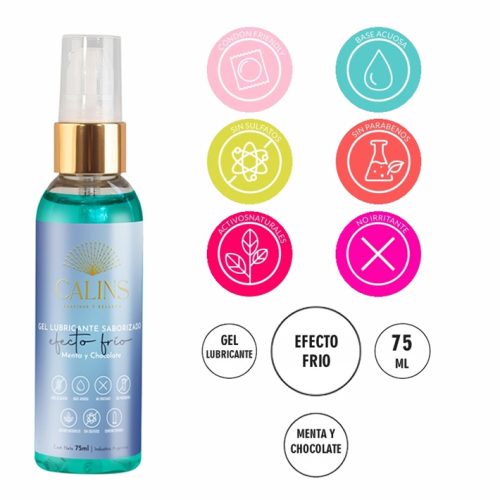GEL EFECTO FRÍO SABORIZADO 75 ml