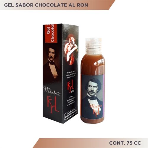 GEL SABOR CHOCOLATE AL RON 75 cc