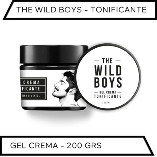 CREMA TONIFICANTE THE WILD BOYS CON PAPRIKA Y MENTOL