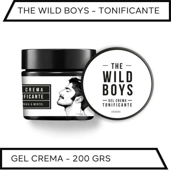 CR WB02 CREMA TONIFICANTE THE WILD BOYS CON PAPRIKA Y MENTOL