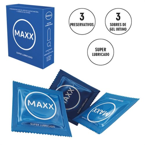 PRESERVATIVO MAXX SÚPER LUBRICADO