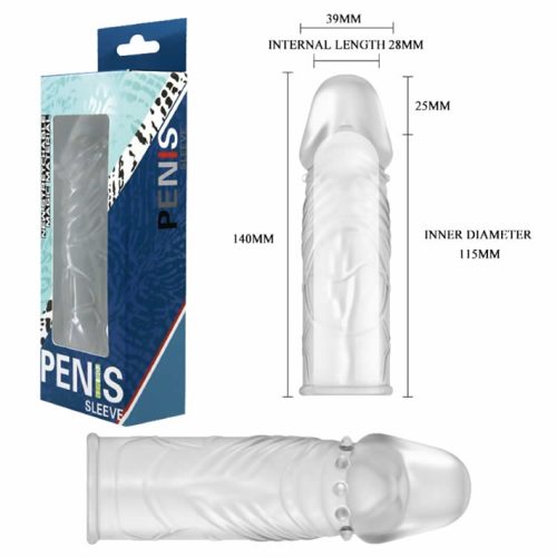 FUNDA PARA PENE TRANSPARENTE