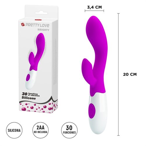 VIBRADOR ESTIMULADOR PUNTO G Y CLÍTORIS