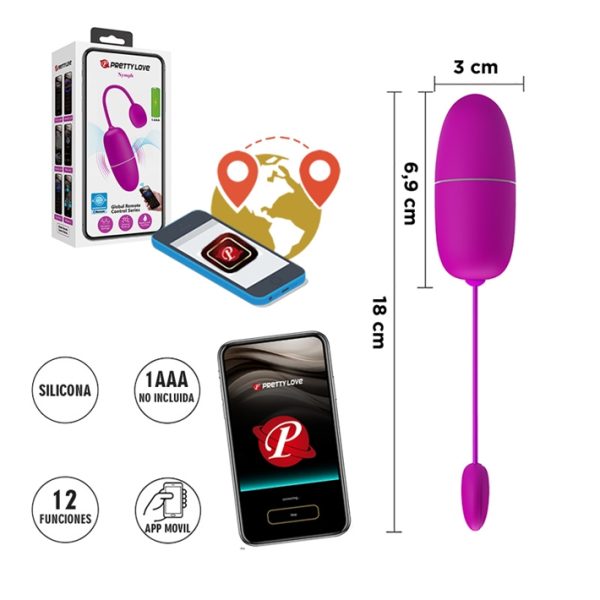 SS-PL-014895HP BALA VIBRADORA CON CONTROL VIA APP