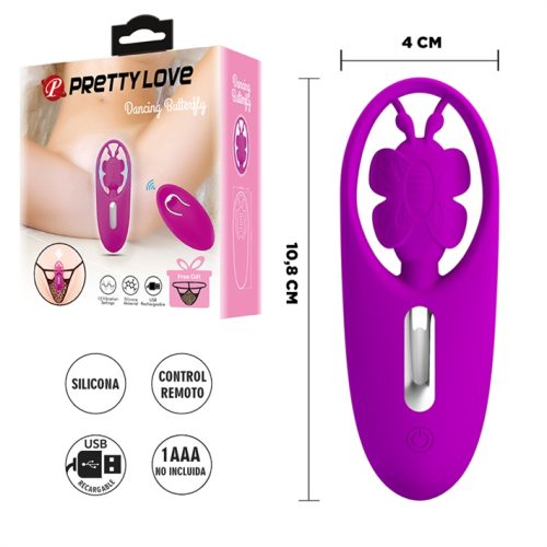BALA VIBRADORA PARA ROPA INTERIOR CON CONTROL REMOTO