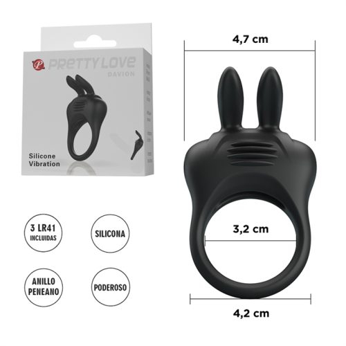 ANILLO RETARDADOR EYACULACIÓN CON VIBRADOR