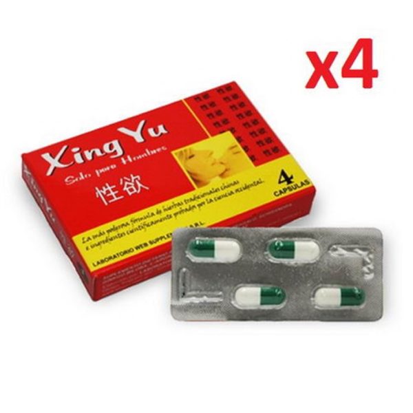XING XING YU VIGORIZANTE MASCULINO EN CÁPSULAS